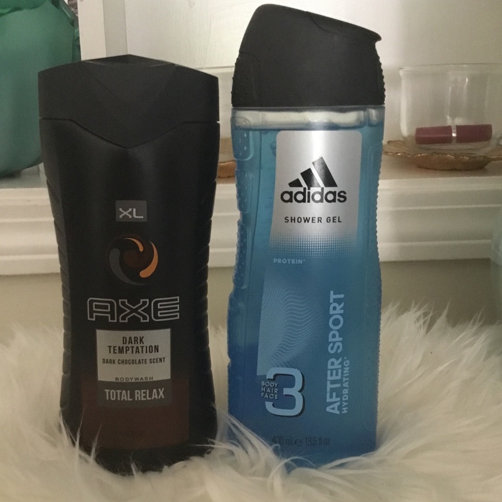 2 axe body wash for men
